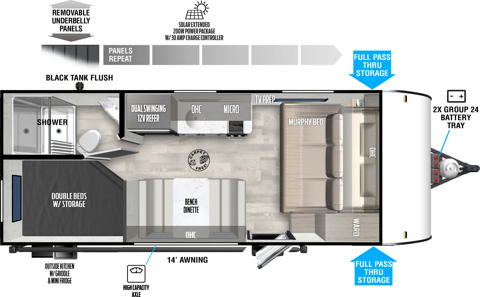 Salem Fsx Northwest 179DBK Floorplan